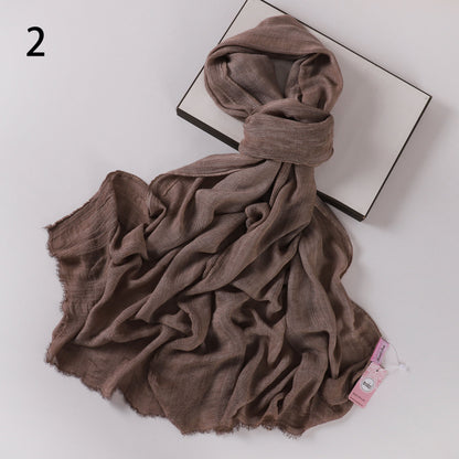 Textured Krinkle Scarf