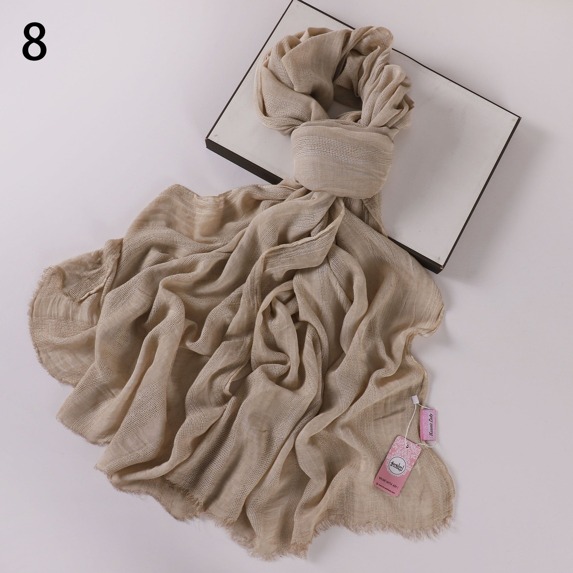 Textured Krinkle Scarf