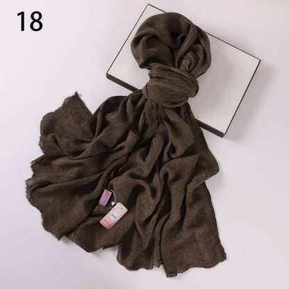 Textured Krinkle Scarf