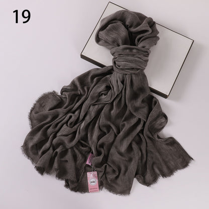 Textured Krinkle Scarf