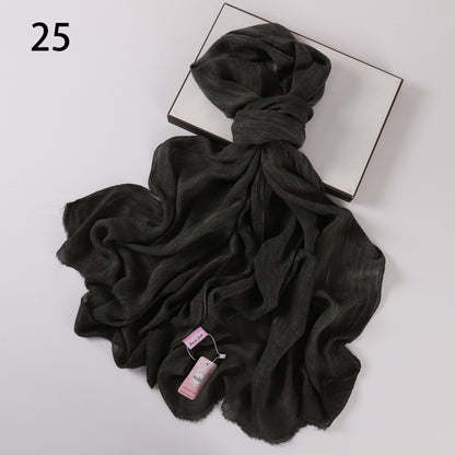 Textured Krinkle Scarf