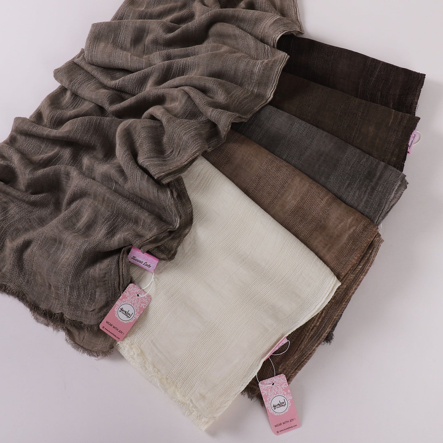 Textured Krinkle Scarf