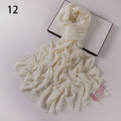 Textured Krinkle Scarf