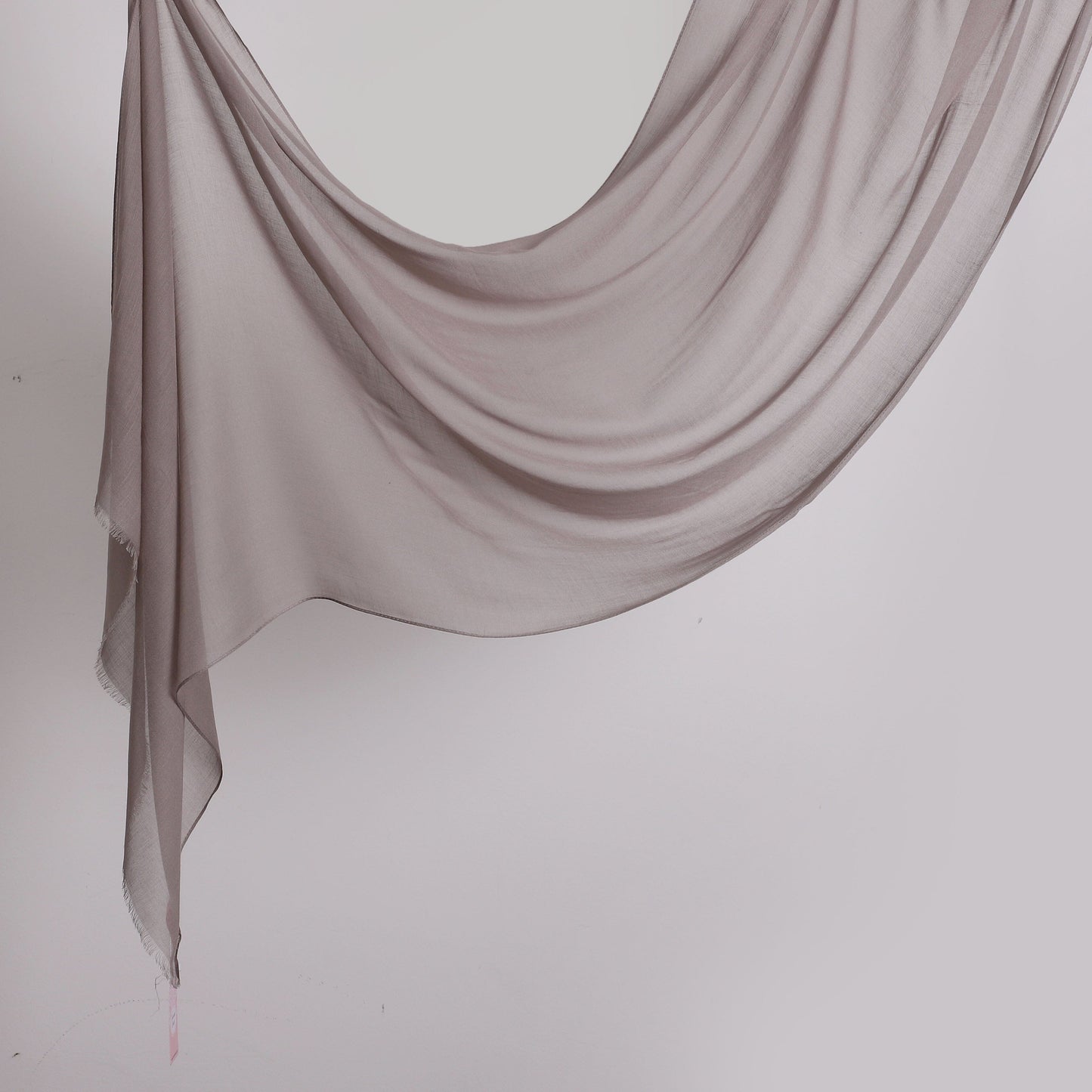 Threaded Linen Plain Khafeef Scarf