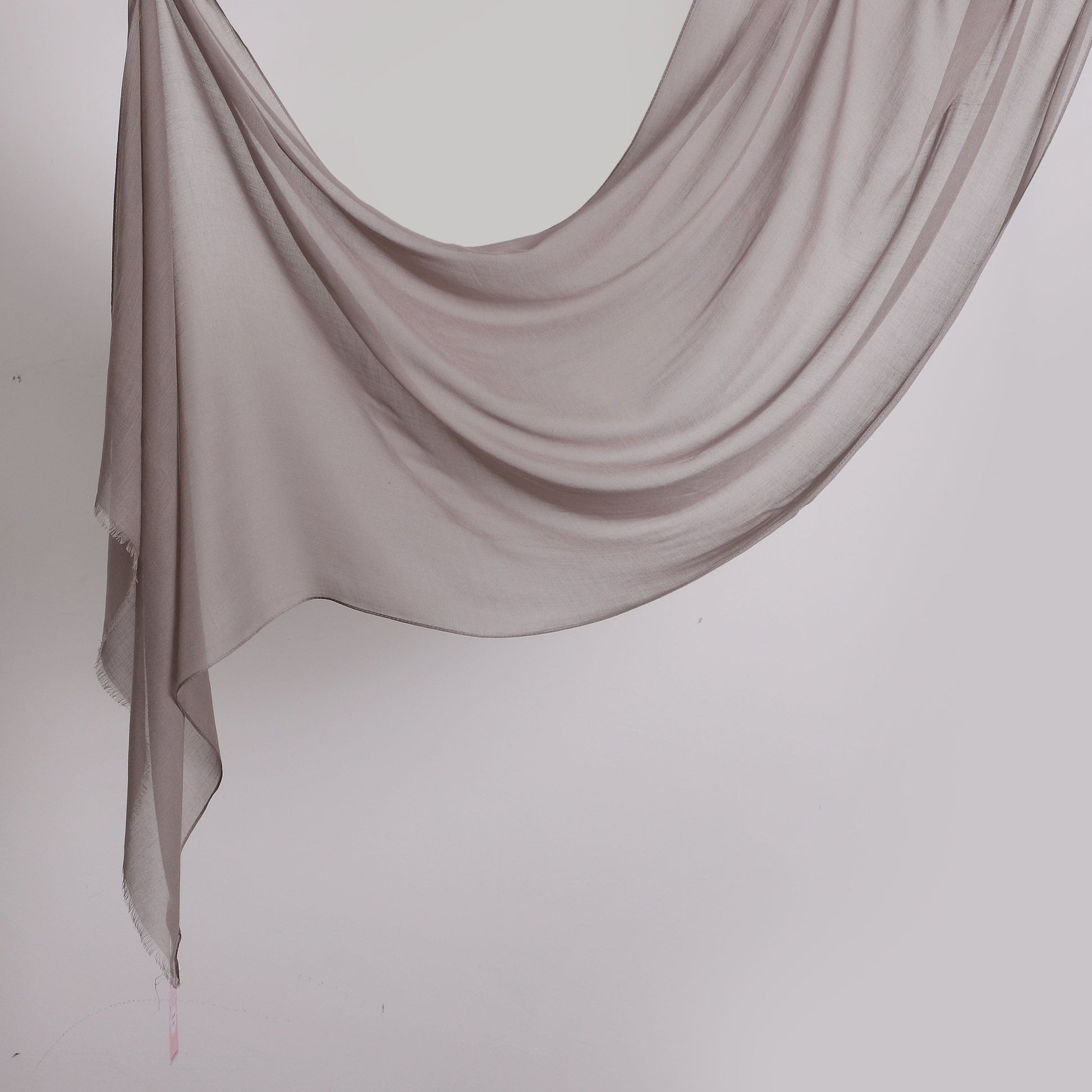 Threaded Linen Plain Khafeef Scarf