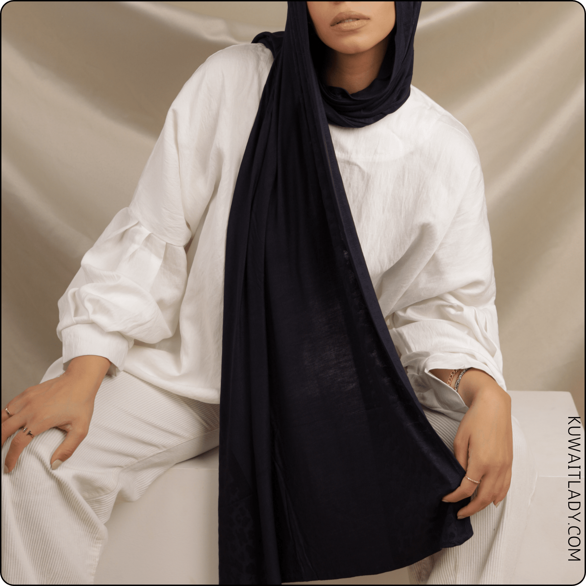 Tiger Tracks Stretch Cotton Scarf