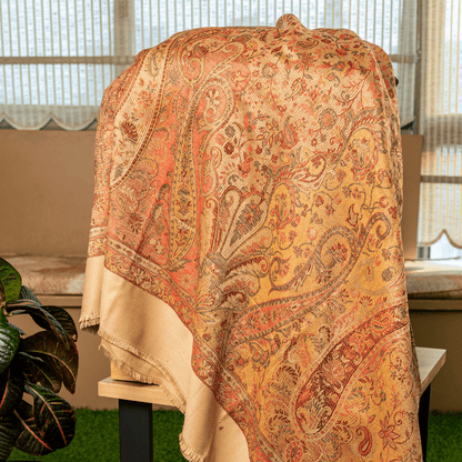Traditional Kashmiri Pattern Shawl
