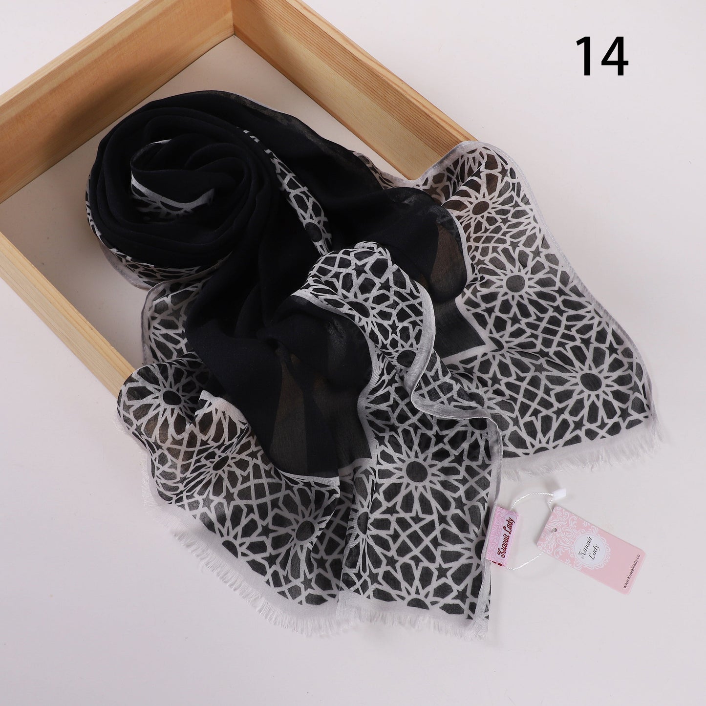 Urban Bloom Linen Scarf