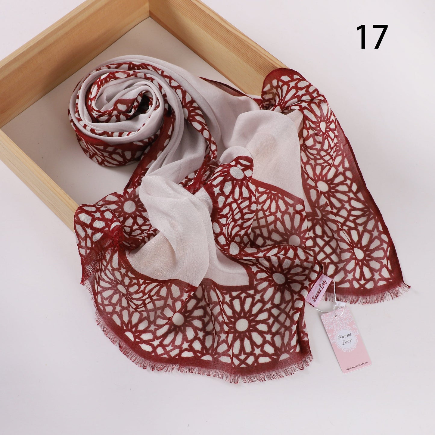 Urban Bloom Linen Scarf