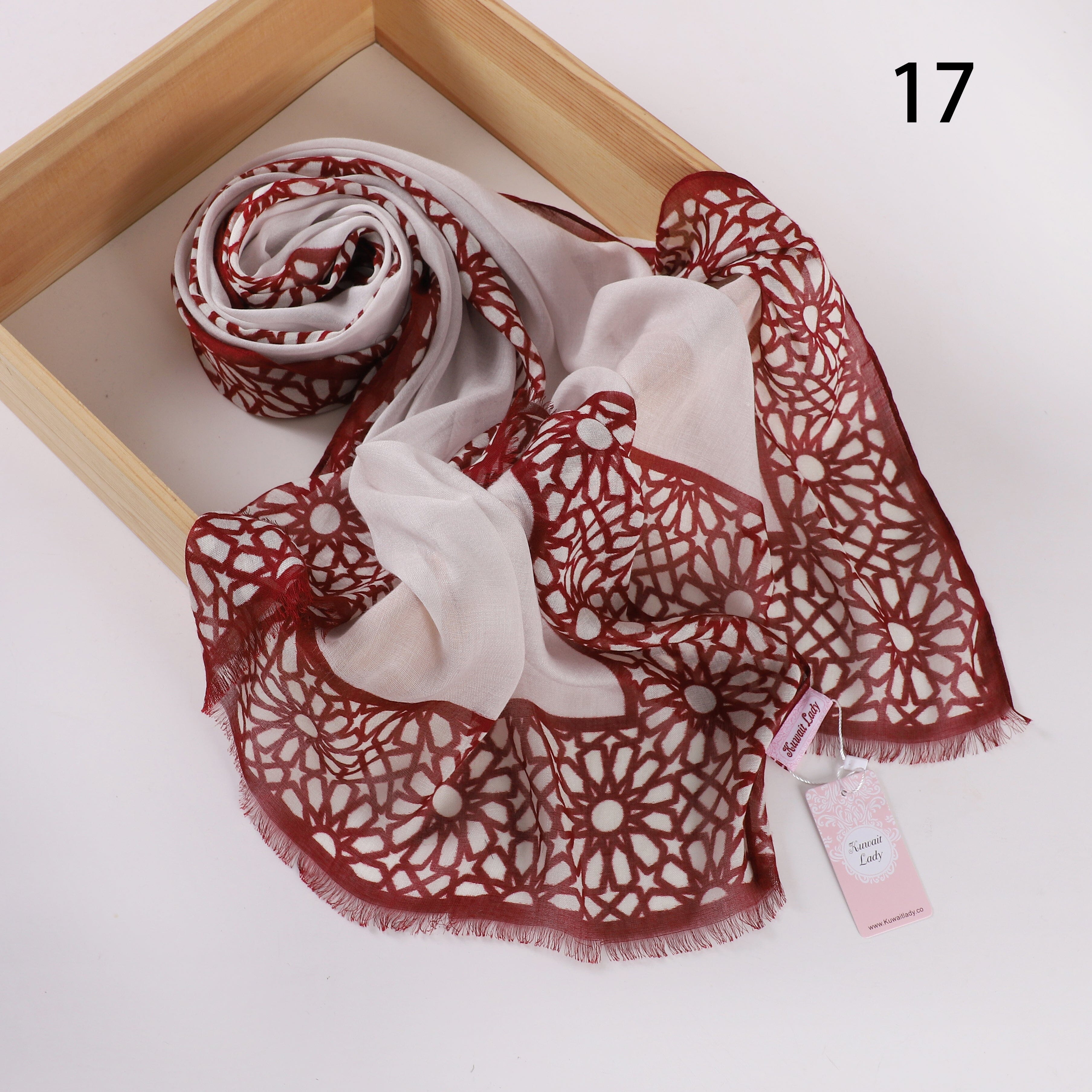 Urban Bloom Linen Scarf