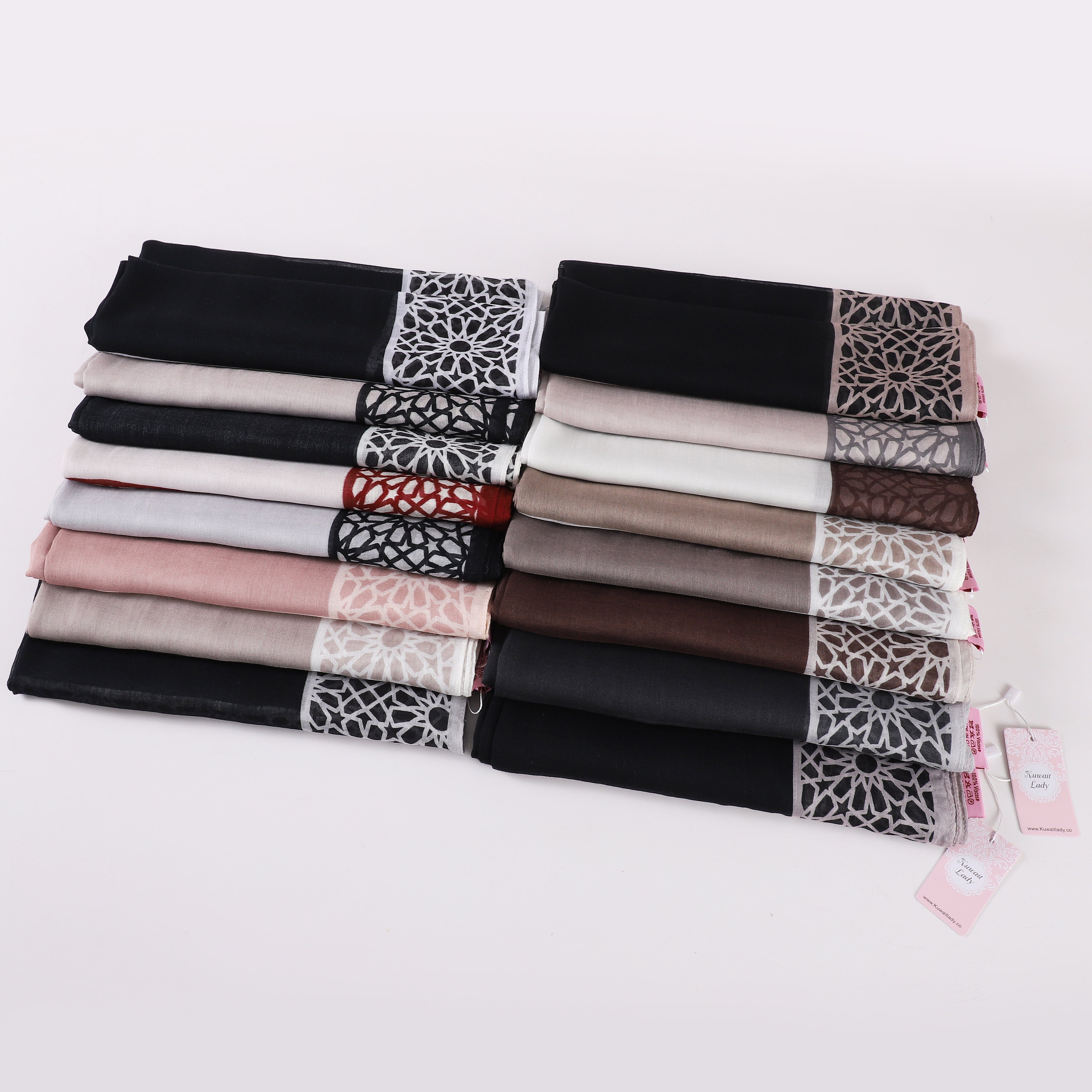 Urban Bloom Linen Scarf