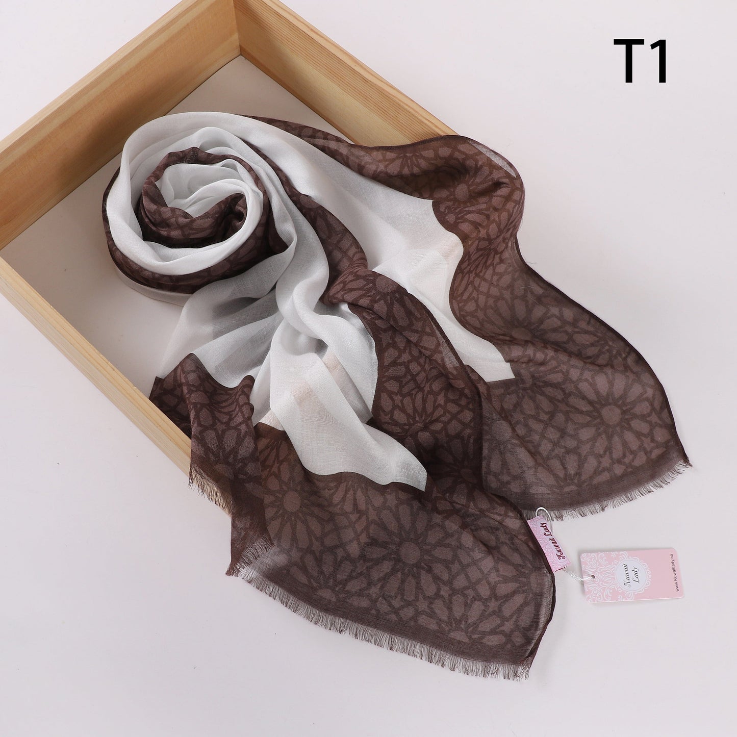 Urban Bloom Linen Scarf