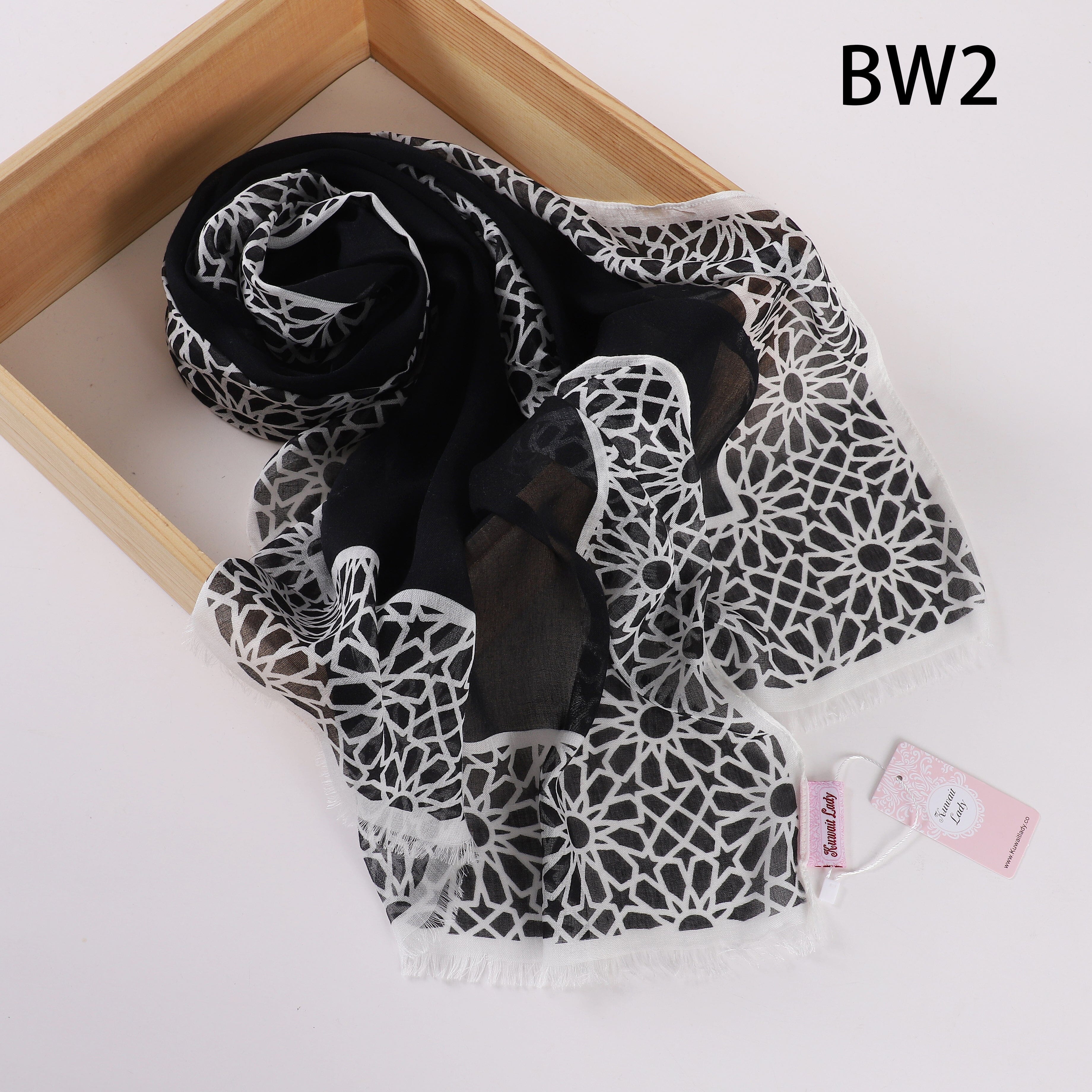 Urban Bloom Linen Scarf