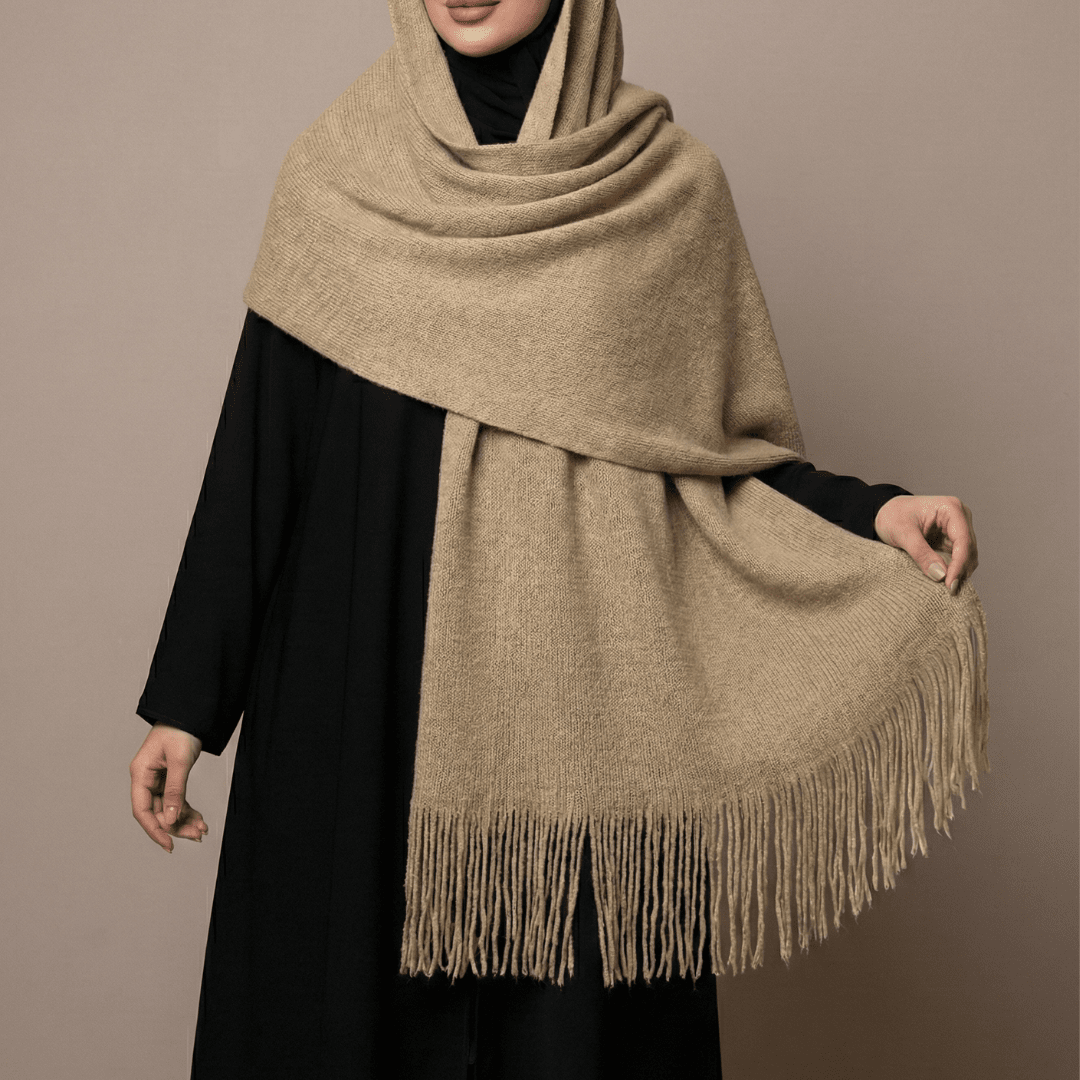 Wool Winter Kuwaitlady Shawl